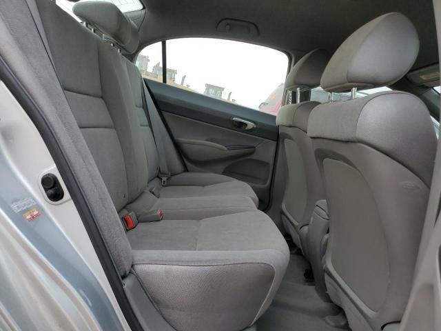 1HGFA16568L065205 - 2008 HONDA CIVIC LX ვერცხლისფერი ფოტო 10