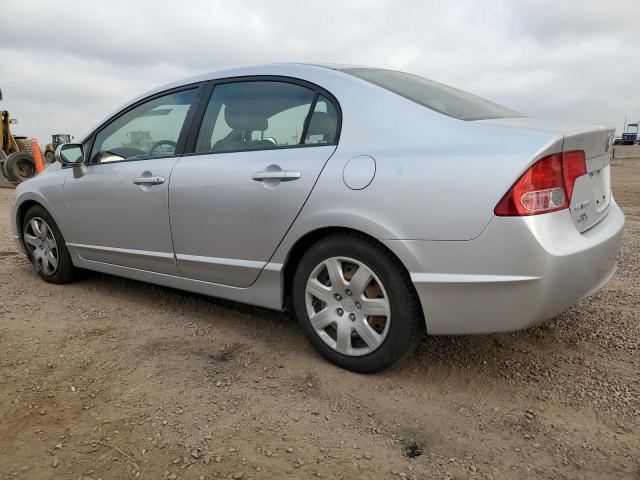 1HGFA16568L065205 - 2008 HONDA CIVIC LX ვერცხლისფერი ფოტო 2
