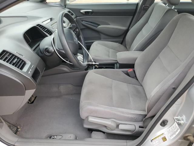 1HGFA16568L065205 - 2008 HONDA CIVIC LX ვერცხლისფერი ფოტო 7