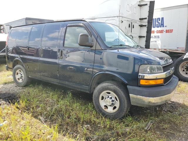 1GCGG25C881134558 - 2008 CHEVROLET EXPRESS G2 BLUE photo 4