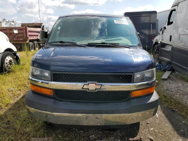 1GCGG25C881134558 - 2008 CHEVROLET EXPRESS G2 BLUE photo 5