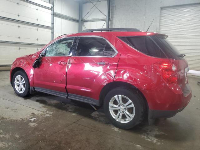 1GNFLNEK9DZ103919 - 2013 CHEVROLET EQUINOX LT RED photo 2