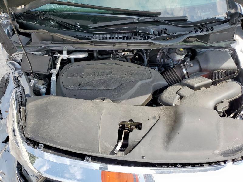 5FNRL6H89RB030298 - 2024 HONDA ODYSSEY TOURING SILVER photo 12