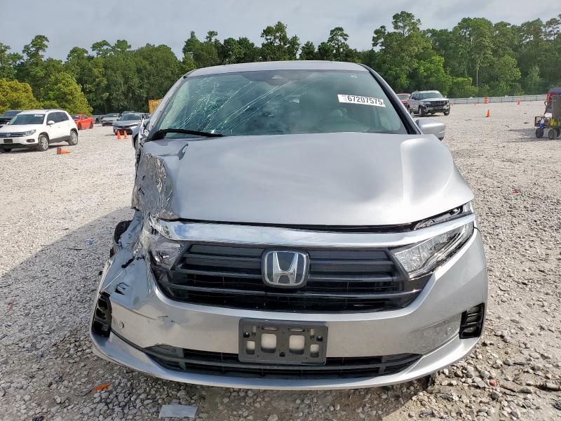 5FNRL6H89RB030298 - 2024 HONDA ODYSSEY TOURING SILVER photo 5
