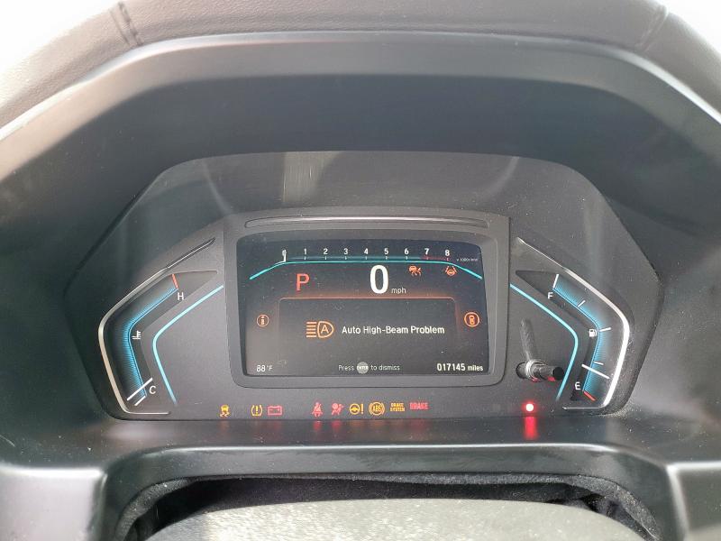 5FNRL6H89RB030298 - 2024 HONDA ODYSSEY TOURING SILVER photo 9