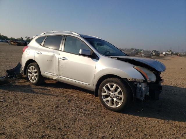 JN8AS5MV6BW664891 - 2011 NISSAN ROGUE S 银色 照片 4