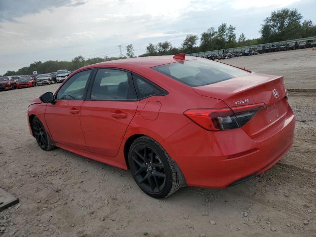 2HGFE2F57PH565833 - 2023 HONDA CIVIC SPORT RED photo 2