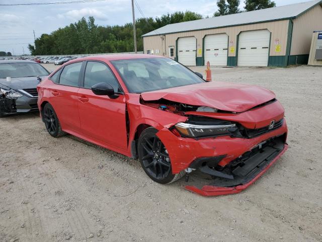 2HGFE2F57PH565833 - 2023 HONDA CIVIC SPORT RED photo 4