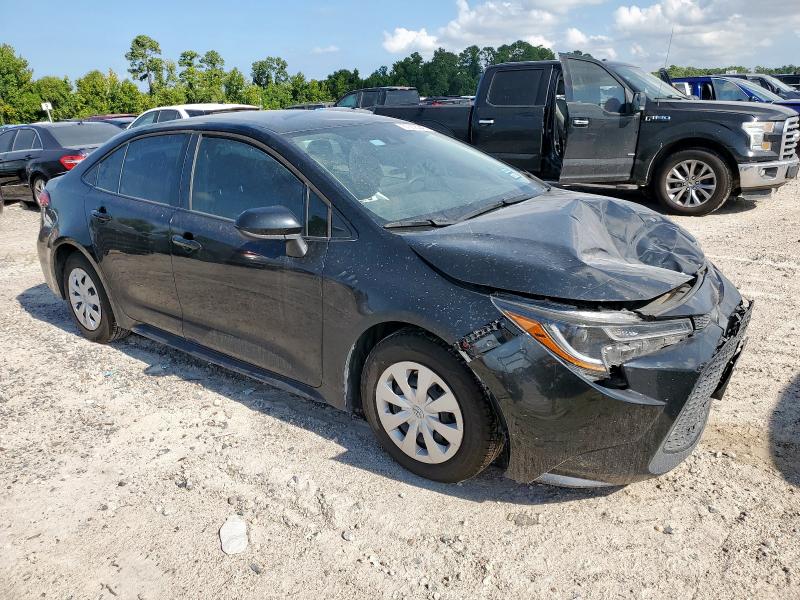 5YFDPMAE1NP375052 - 2022 TOYOTA COROLLA L BLACK photo 4