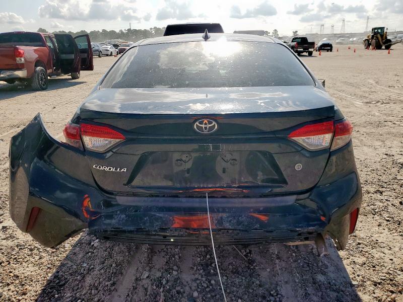 5YFDPMAE1NP375052 - 2022 TOYOTA COROLLA L BLACK photo 6