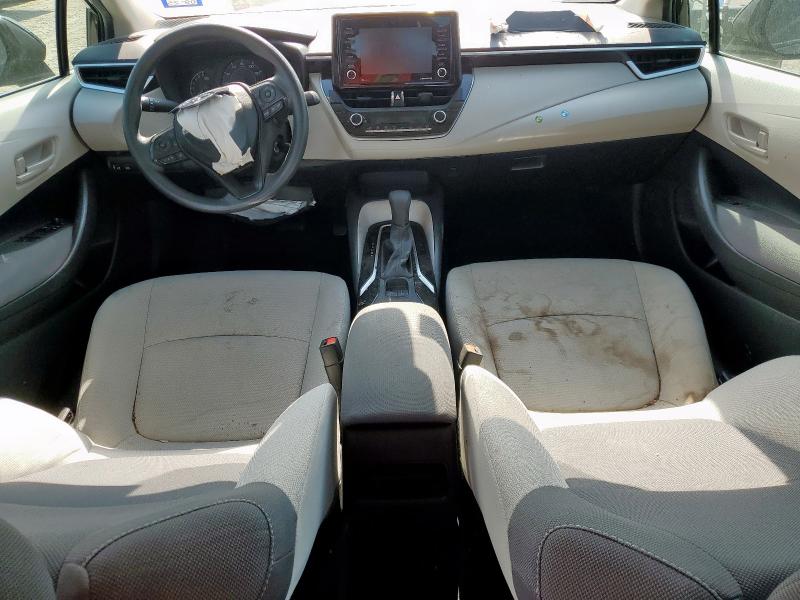 5YFDPMAE1NP375052 - 2022 TOYOTA COROLLA L BLACK photo 8