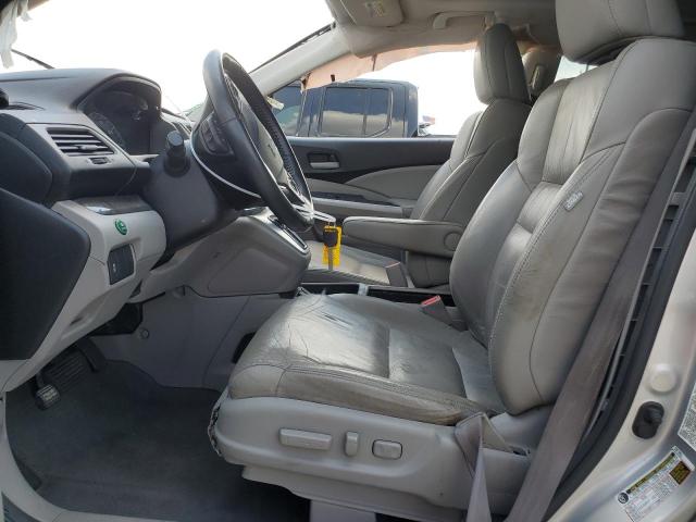 5J6RM3H75DL019060 - 2013 HONDA CR-V EXL SILVER photo 7