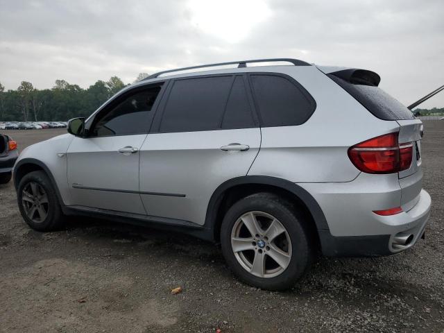 5UXZW0C52CL672883 - 2012 BMW X5 XDRIVE35D SILVER photo 2