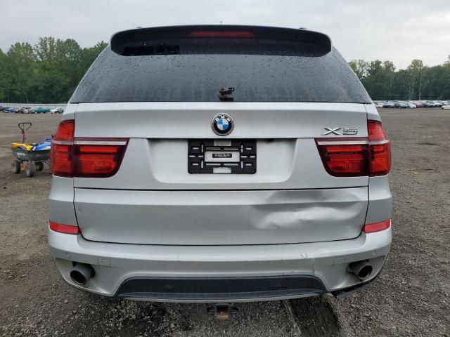 5UXZW0C52CL672883 - 2012 BMW X5 XDRIVE35D SILVER photo 6