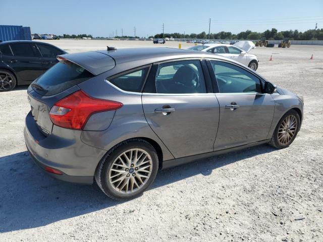 1FADP3N25EL379419 - 2014 FORD FOCUS TITANIUM GRAY photo 3