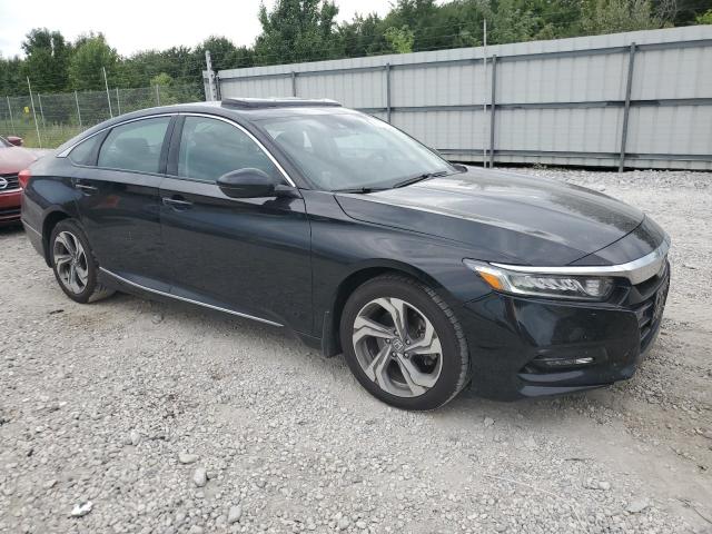 1HGCV2F56JA049259 - 2018 HONDA ACCORD EXL Siyah fotoğraf 4