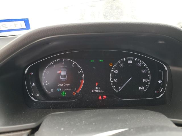 1HGCV2F56JA049259 - 2018 HONDA ACCORD EXL Siyah fotoğraf 9