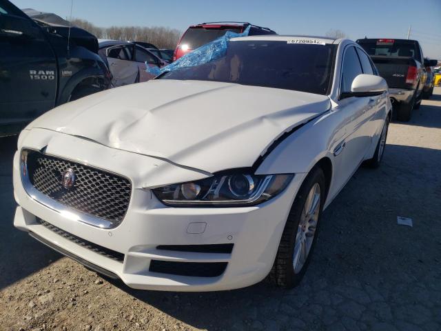 SAJAJ4FX1KCP45503 - 2019 JAGUAR XE PREMIUM WHITE photo 1