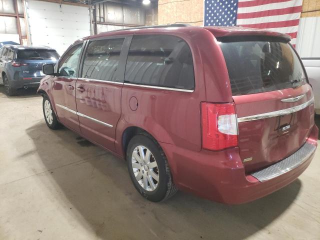 2C4RC1BG4FR707311 - 2015 CHRYSLER TOWN & COU TOURING ბურგუნდია ფოტო 2