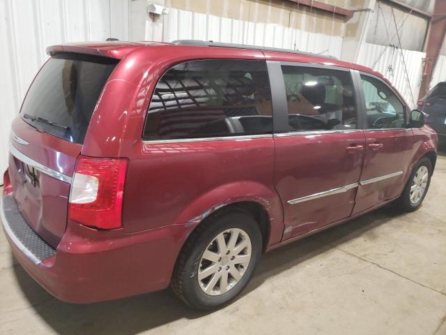 2C4RC1BG4FR707311 - 2015 CHRYSLER TOWN & COU TOURING ბურგუნდია ფოტო 3