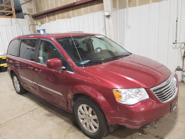 2C4RC1BG4FR707311 - 2015 CHRYSLER TOWN & COU TOURING ბურგუნდია ფოტო 4