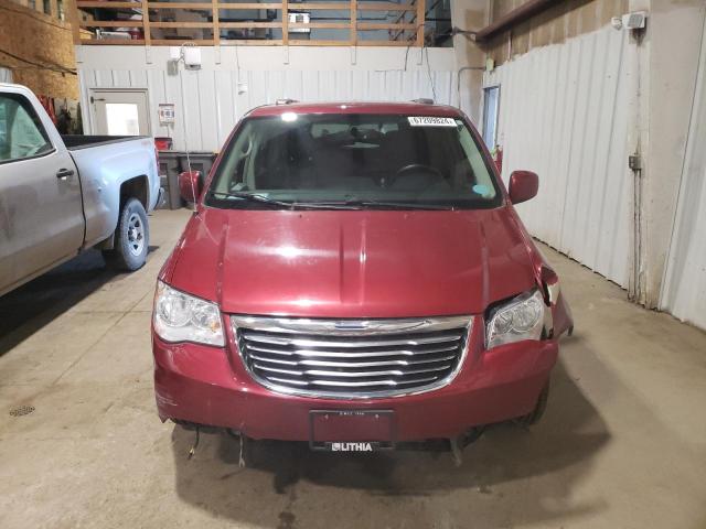 2C4RC1BG4FR707311 - 2015 CHRYSLER TOWN & COU TOURING ბურგუნდია ფოტო 5