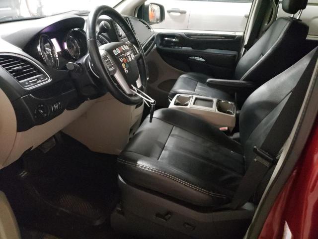 2C4RC1BG4FR707311 - 2015 CHRYSLER TOWN & COU TOURING ბურგუნდია ფოტო 7