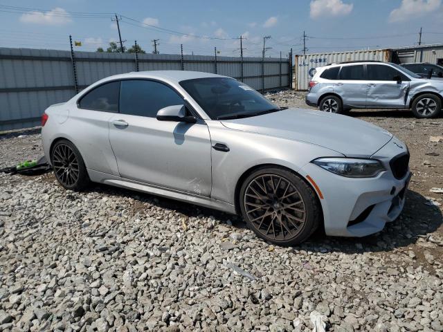 WBS2U7C57K7D14697 - 2019 BMW M2 COMPETITION Сріблястий фото 4