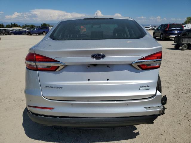 3FA6P0CD3KR238163 - 2019 FORD FUSION SEL SILVER photo 6