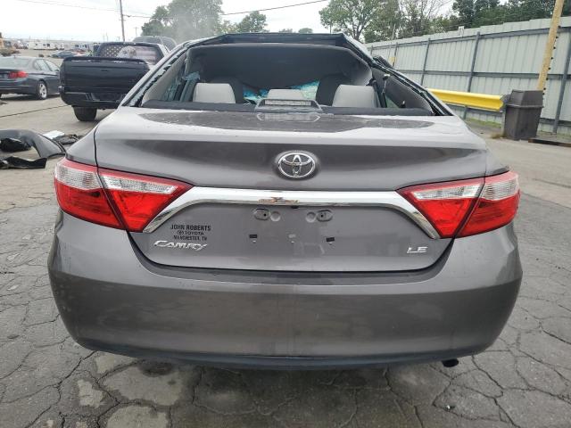 4T1BF1FK2GU608266 - 2016 TOYOTA CAMRY LE GRAY photo 6
