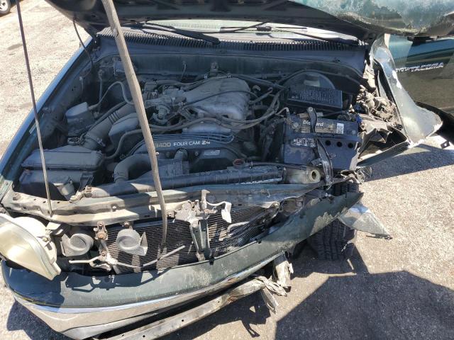 5TEGN92N32Z092401 - 2002 TOYOTA TACOMA DOUBLE CAB PRERUNNER GREEN photo 11