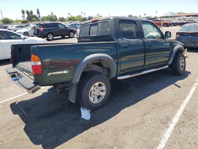 5TEGN92N32Z092401 - 2002 TOYOTA TACOMA DOUBLE CAB PRERUNNER GREEN photo 3