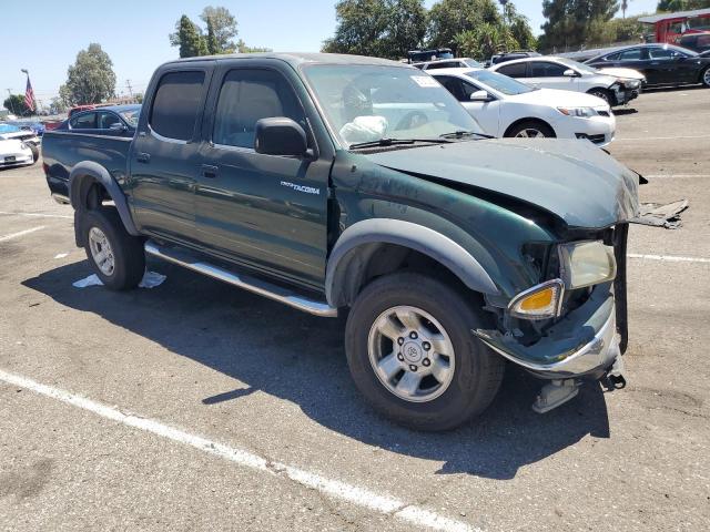 5TEGN92N32Z092401 - 2002 TOYOTA TACOMA DOUBLE CAB PRERUNNER GREEN photo 4