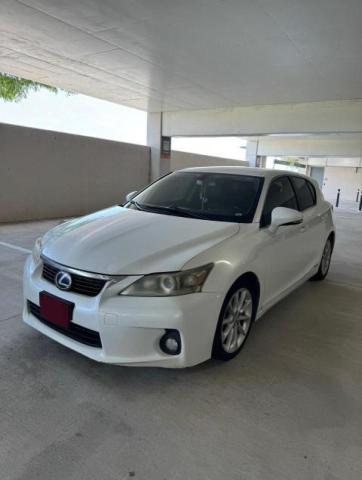 JTHKD5BH3B2038714 - 2011 LEXUS CT 200 WHITE photo 2