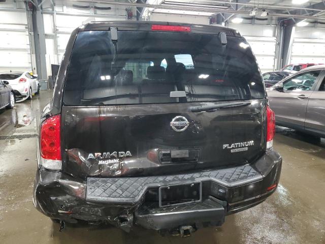 5N1AA0NEXFN609321 - 2015 NISSAN ARMADA PLATINUM ყავისფერი ფოტო 6