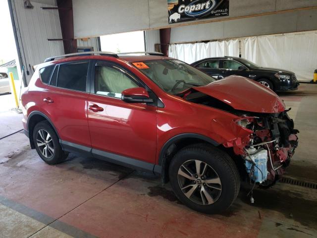 JTMRFREV7HJ114436 - 2017 TOYOTA RAV4 XLE RED photo 4