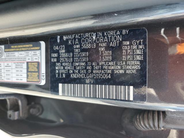 KNDRHDLG4P5195064 - 2023 KIA SORENTO EX 灰色 照片 14