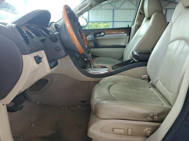 5GAKRDED6CJ119267 - 2012 BUICK ENCLAVE BLUE photo 7