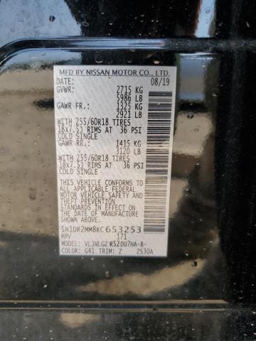 5N1DR2MM8KC653253 - 2019 NISSAN PATHFINDER S Qara foto 13