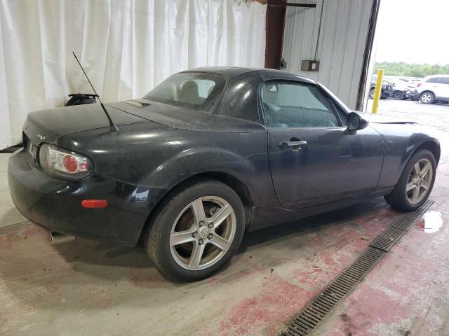 JM1NC26F480155778 - 2008 MAZDA MX-5 MIATA BLACK photo 3