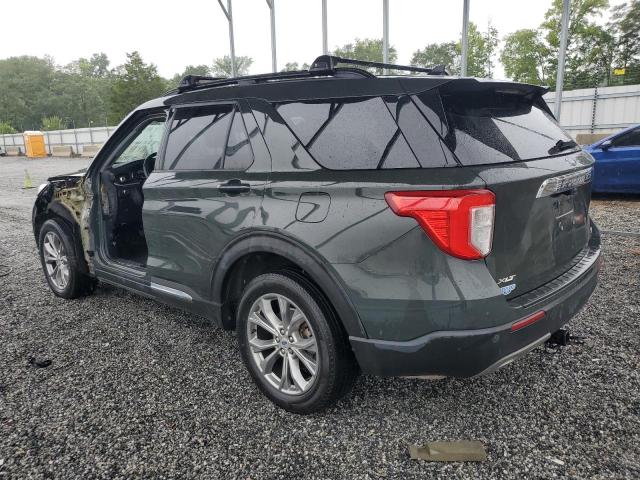 1FMSK8DH2NGA76606 - 2022 FORD EXPLORER XLT Grau Foto 2