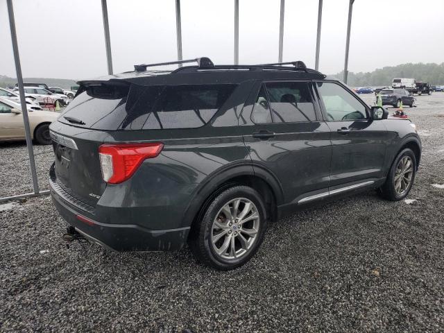 1FMSK8DH2NGA76606 - 2022 FORD EXPLORER XLT Grau Foto 3