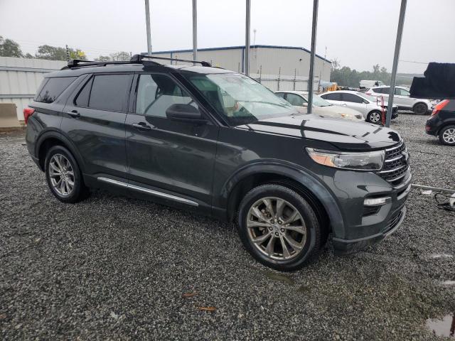 1FMSK8DH2NGA76606 - 2022 FORD EXPLORER XLT Grau Foto 4
