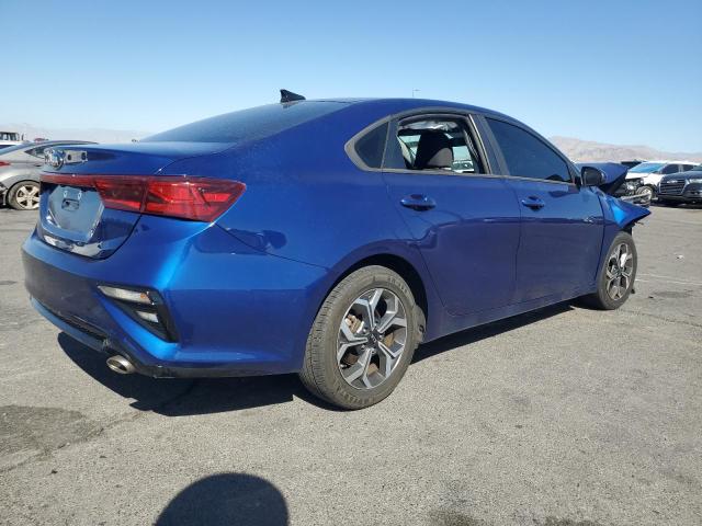 3KPF24AD1KE048775 - 2019 KIA FORTE FE أزرق صورة 3