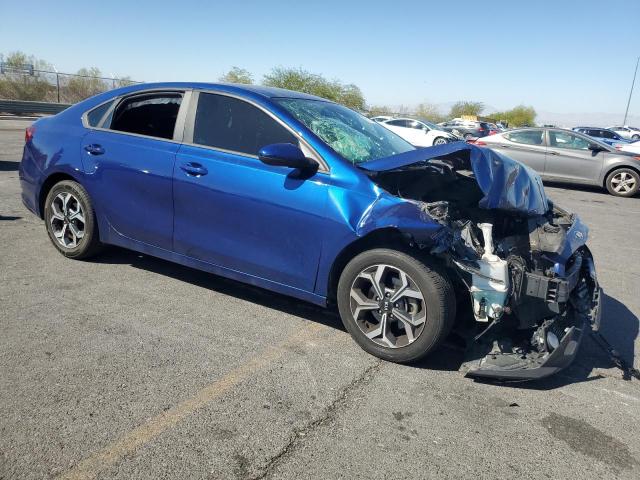 3KPF24AD1KE048775 - 2019 KIA FORTE FE أزرق صورة 4