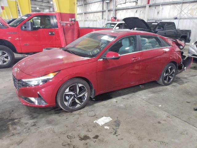 KMHLP4AG7PU482315 - 2023 HYUNDAI ELANTRA LIMITED RED photo 1