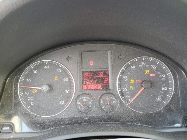 3VWEF71K27M173097 - 2007 VOLKSWAGEN JETTA WOLFSBURG 银色 照片 9