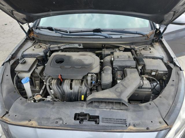 5NPE34AF7JH630108 - 2018 HYUNDAI SONATA SPORT Մոխրագույն լուսանկար 11
