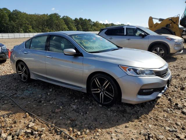 1HGCR2F19HA065774 - 2017 HONDA ACCORD SPORT SPECIAL EDITION SILVER photo 4