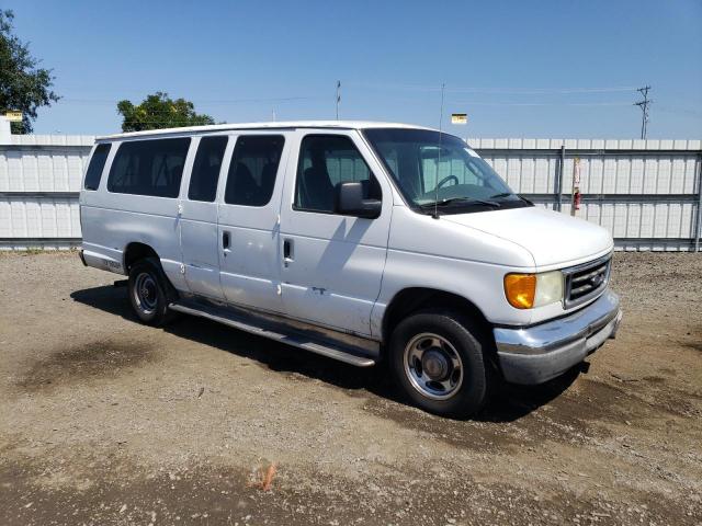 1FDSS31L26HA60042 - 2006 FORD ECONOLINE E350 SUPER DUTY WAGON WHITE photo 4